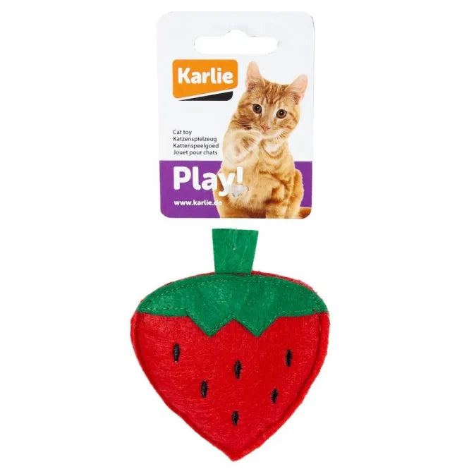 Karlie Flamingo Katzenspielzeug Food Textil – mit Catnip
