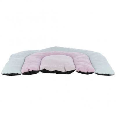 Trixie Junior Liegematte Patchwork - 68 x 62 cm – rutschfester Boden