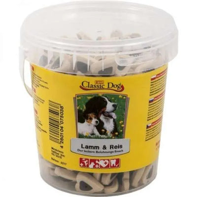 Classic Dog Snack Lamm & Reis Eimer - 500g
