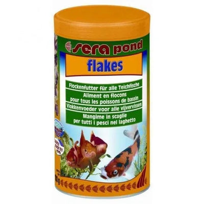 Sera pond flakes – Flockenfutter für Teichfische