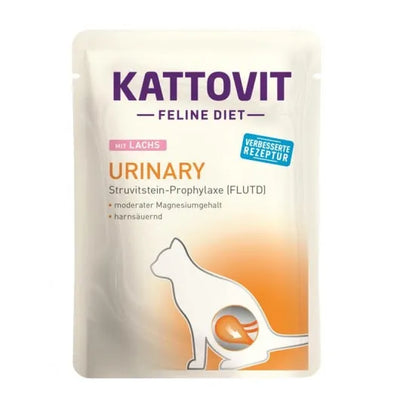 Kattovit PB Feline Diet Urinary mit Lachs - 24x85g