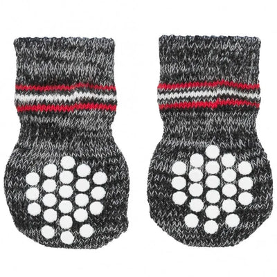 Trixie Hundesocken - Grau