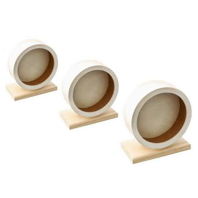 Karlie Flamingo Holz-Laufrad BOGIE WHEEL Kork – geräuscharm und sicher