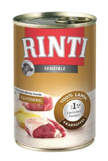 Rinti Sensible Lamm + Kartoffel - 12x400g – für empfindliche Hunde