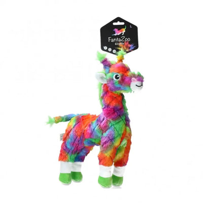 FantaZoo Giraffe – langlebiges Kuscheltier für Hunde aus recyceltem Material