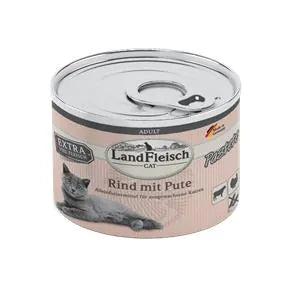 Landfleisch Cat Adult Pastete Rind & Pute 6x195g – für Katzen