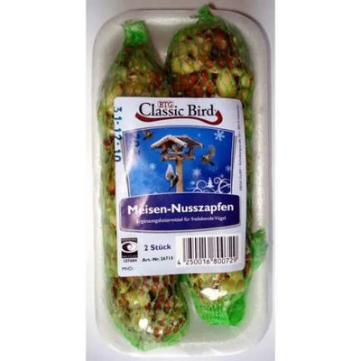 Classic Bird Meisen-Nußzapfen - 20x2 Stück für Vögel