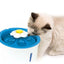 CATIT Blumentrinkbrunnen - 3 L, blau, mit LED