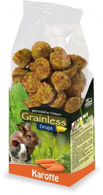 JR Farm Grainless Drops 140g für Nager – 100% getreidefrei