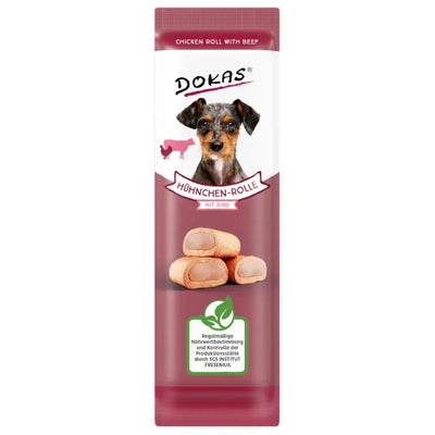 Dokas Dog Snack Hühnchen-Rolle - 10g