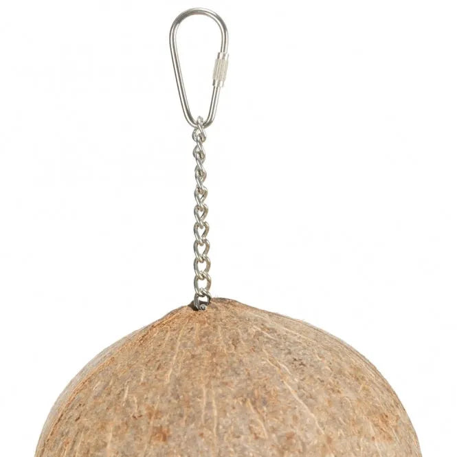 Trixie Naturspielzeug mit Kokosnuss + Bananenblättern – für Vögel