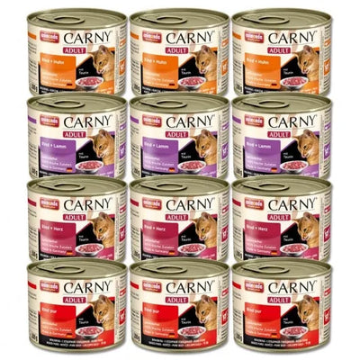 Animonda Carny Adult Mix 1 12x200g – ohne Zusatzstoffe