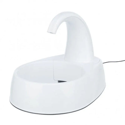 Trixie Trinkbrunnen Curved Stream für frisches Wasser – bessere Wasserqualität