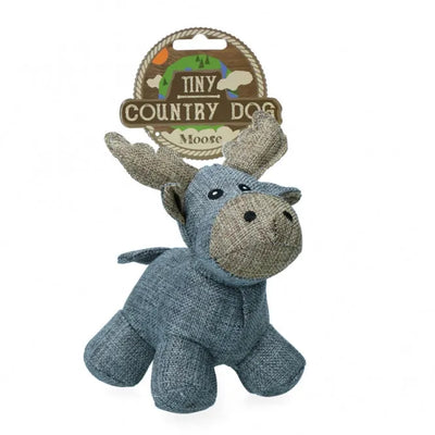 Country Dog Tiny Moose – robustes Spielzeug mit Quietscher