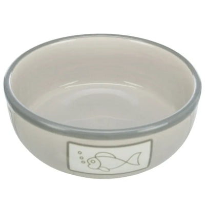 Trixie Keramiknapf mit Fischmotiv – 0,35 l