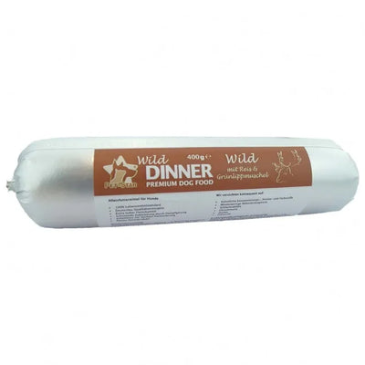 Wild Dinner Gourmet-Wurst Wild mit Reis – 100% Lebensmittelstandard