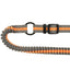 Trixie Jogging-Hundeleine - grafit/papaya