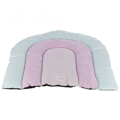 Trixie Junior Liegematte Patchwork - 68 x 62 cm – rutschfester Boden