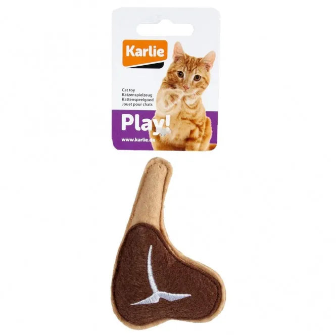 Karlie Flamingo Katzenspielzeug Food Textil – mit Catnip