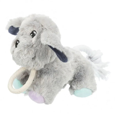 Trixie Junior Plüschhund mit Tau - 24 cm – mit Stimme