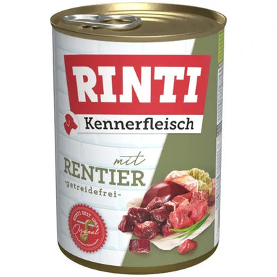 Rinti Kennerfleisch Rentier – 70% Fleischanteil, getreidefrei