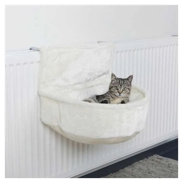 Trixie Kuschelsack für Heizkörper - Weiß – gemütlicher Schlafplatz