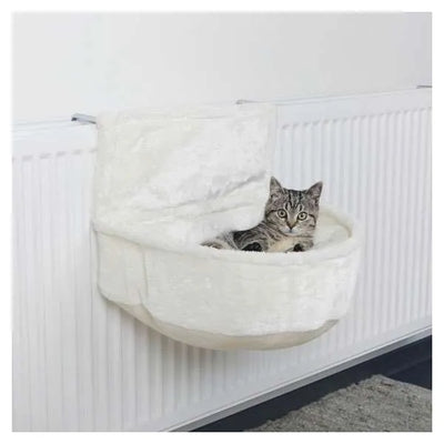 Trixie Kuschelsack für Heizkörper - Weiß – gemütlicher Schlafplatz