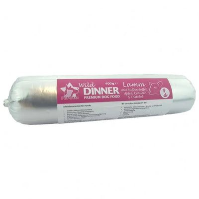 Wild Dinner Gourmet-Wurst Lamm mit Süßkartoffel – 100% Lebensmittelstandard