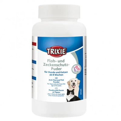 Trixie Floh- und Zeckenschutz-Puder – für Hunde und Katzen, 150 g