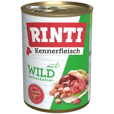 Rinti Kennerfleisch Wild – 70% Fleischanteil, getreidefrei