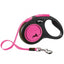 Flexi New Classic Neon Gurt-Roll-Leine - reflektierend, mit Bremssystem