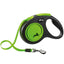Flexi New Classic Neon Gurt-Roll-Leine - reflektierend, mit Bremssystem