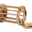 Trixie Heuraufe Rolle aus geflammtem Holz - für Heu, 15 × 19 cm