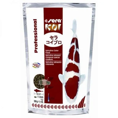 Sera Koi Professional Spirulina Farbfutter - Für Koi, 500 g