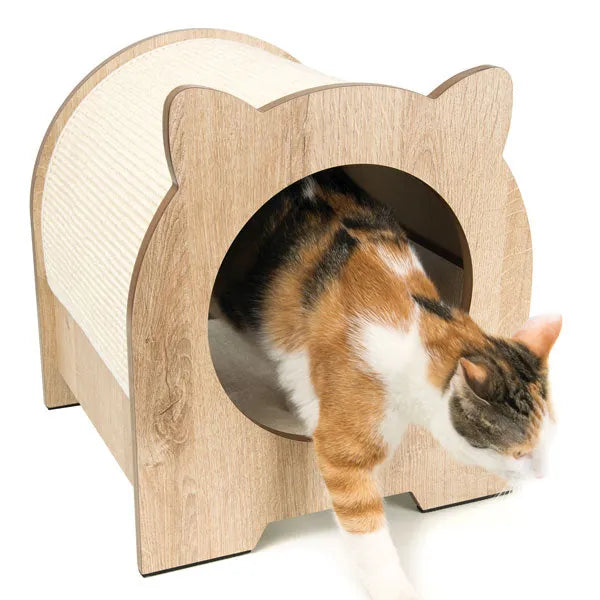Vesper Katzenhaus Minou mit Kratzfläche – gemütlich und praktisch
