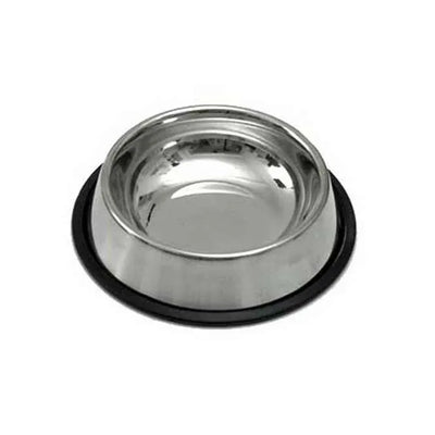 Karlie Flamingo Edelstahl-Katzennapf Inox - 190 ml – hygienisch und rutschfest