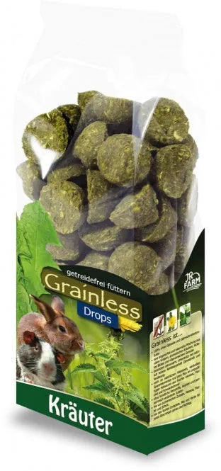 JR Farm Grainless Drops 140g für Nager – 100% getreidefrei