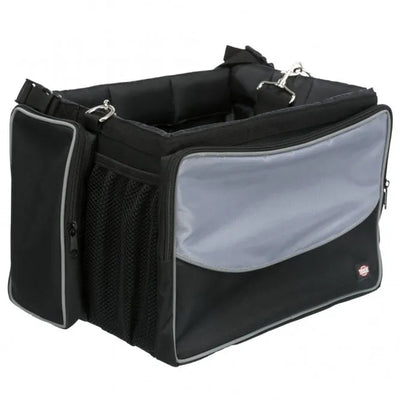 Trixie Fahrradtasche Front-Box - mit Metallhalterung und Außentaschen