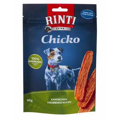 Rinti Chicko Kaninchen – artgerechte Snacks aus 100% Kaninchenfleisch