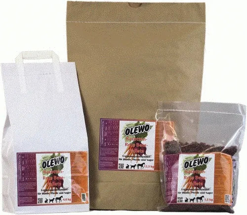Olewo Karotten-Rote Bete-Pellets - Ergänzungsfutter für Hunde