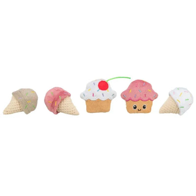 Trixie Katzenspielzeug Eis und Cupcake – 7 cm