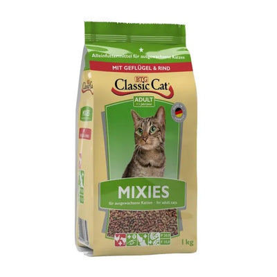 Classic Cat Mixies mit Geflügel und Rind – Katzenfutter