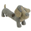 Country Dog Lucky – Leinenstoff Kuscheltier mit Quietscher