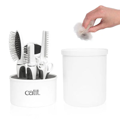 Catit Bürsten-Set für Mittel- und Langhaarkatzen - perfekte Pflege