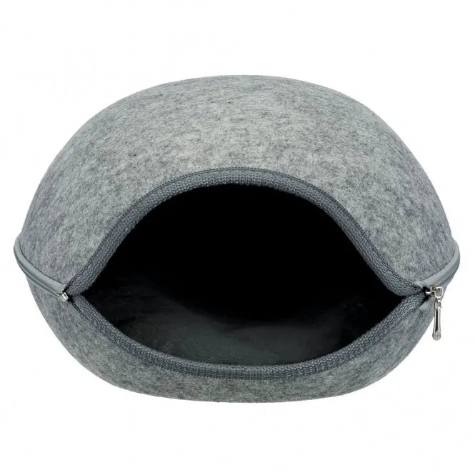 Trixie Kuschelhöhle Luna - 40 x 24 x 46 cm – isolierend und schmutzabweisend