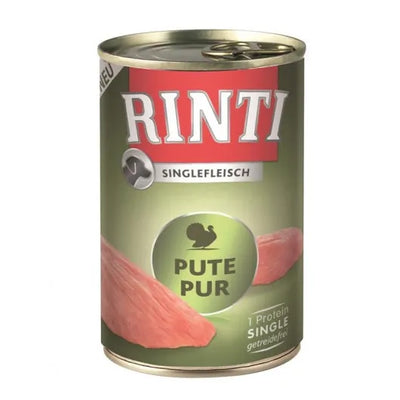 Rinti Singlefleisch Pute Pur für Hunde – getreidefrei und hoch bekömmlich