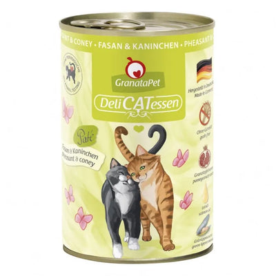 GranataPet Delicatessen Dose Fasan & Kaninchen für Katzen – Immunstärkung, ohne Getreide