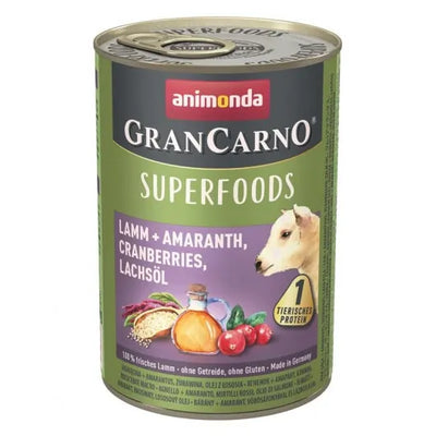 Animonda GranCarno Adult Superfood Lamm & Amaranth - Hundefutter