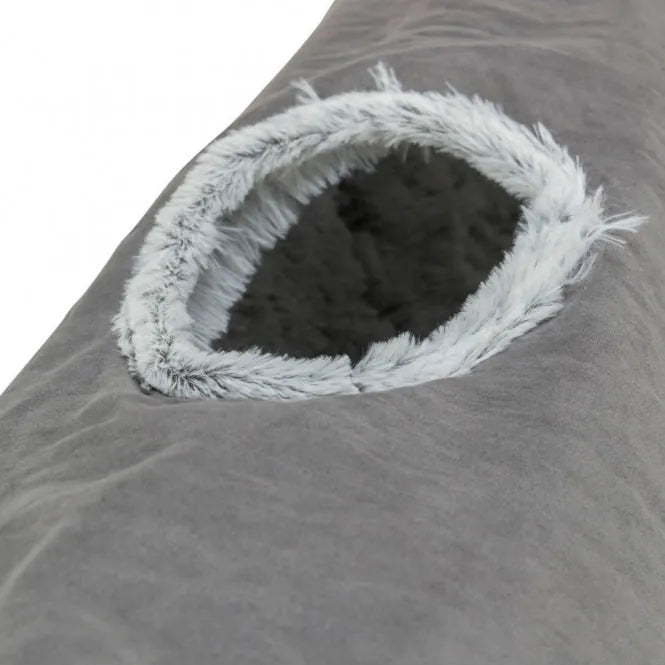 Trixie Spieltunnel Harvey - ø 27 × 116 cm – mit 4 Eingängen und Spielzeugen