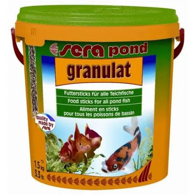 Sera pond granulat - Futtersticks für Teichfische, 500 g